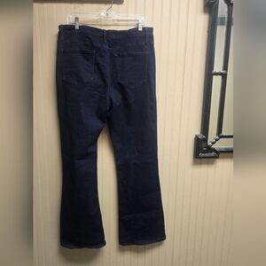 Evans Size 18 Jeans Dark Blue Stretch Soft Ladies Womens Indigo 5 Pocket Design